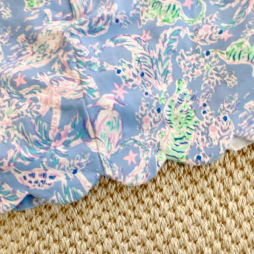 Lilly Pulitzer COLETTE SKORT, BLUE PERI, THE TURTLE PACKAGE 8 - Picture 3 of 9